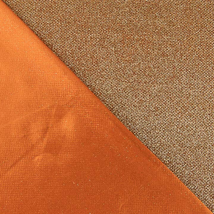 Punto Lamé Glitter Naranja - Ribes y Casals