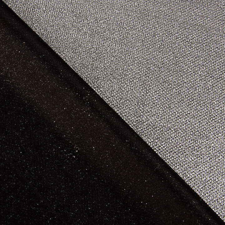 Punto Lamé Glitter Negro - Ribes y Casals