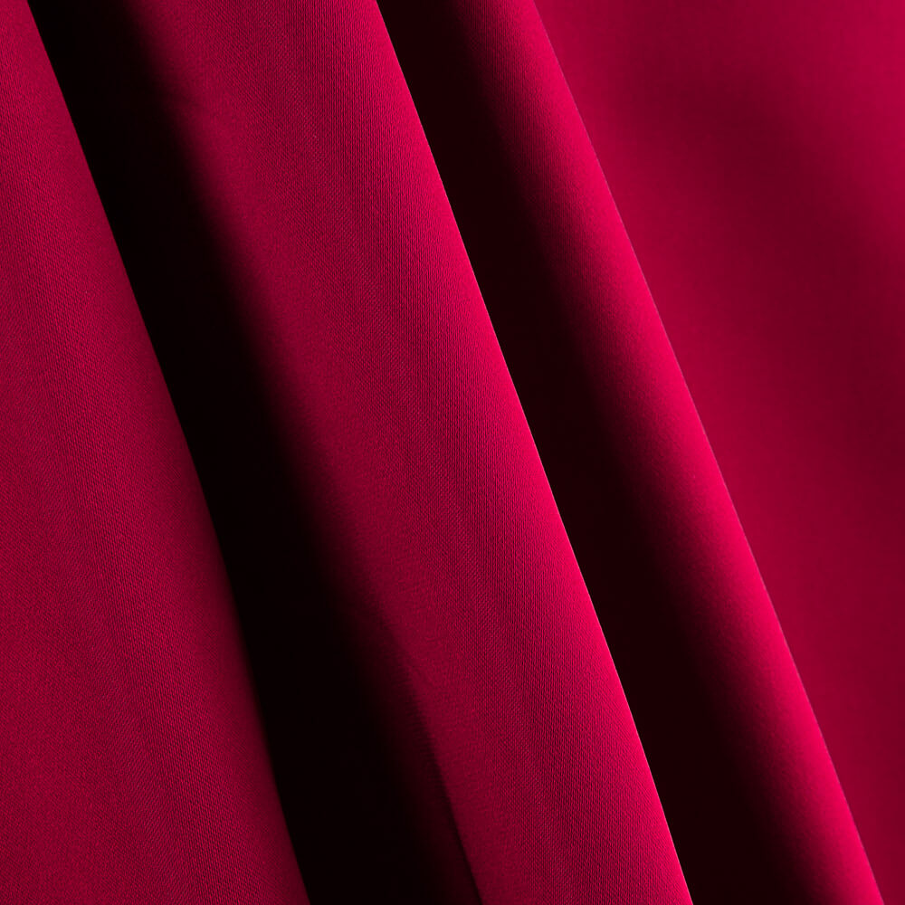 Retal Raso Acetato Granate 65x140 cm - Ribes y Casals