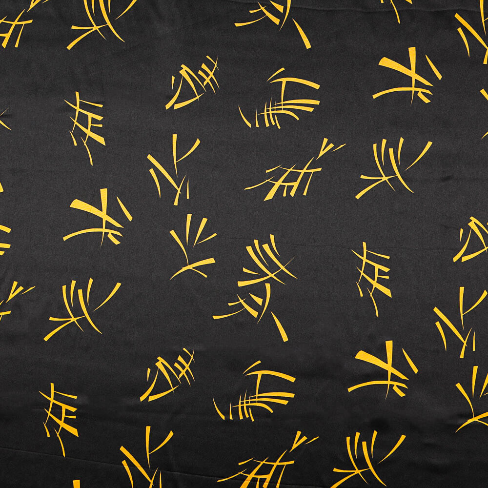 Raso Carnaval Chino Negro - Ribes y Casals