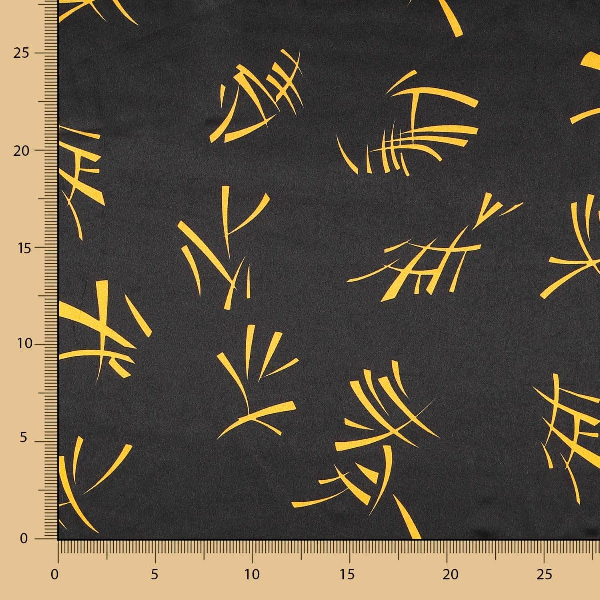 Raso Carnaval Chino Negro - Ribes y Casals