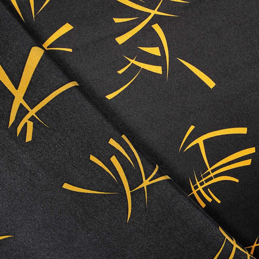 Raso Carnaval Chino Negro - Ribes y Casals