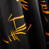 Raso Carnaval Chino Negro - Ribes y Casals