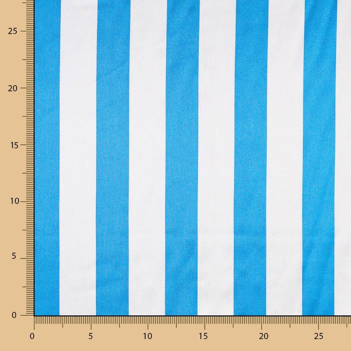 Raso Carnaval Rayas Azul - Ribes y Casals