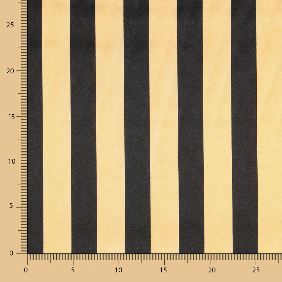 Raso Carnaval Rayas Dorado - Ribes y Casals