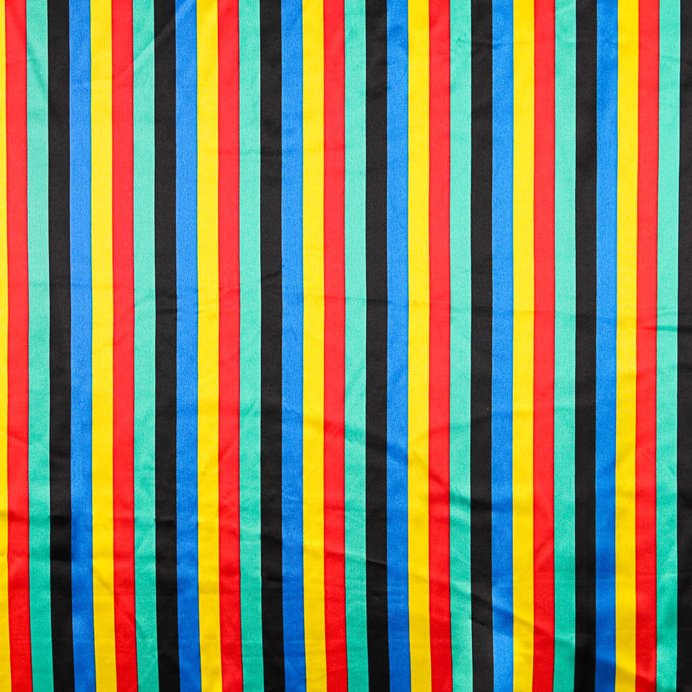 Raso Carnaval Rayas Multicolor - Ribes y Casals