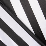 Raso Carnaval Rayas Negro - Ribes y Casals