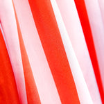 Raso Carnaval Rayas Rojo - Ribes y Casals