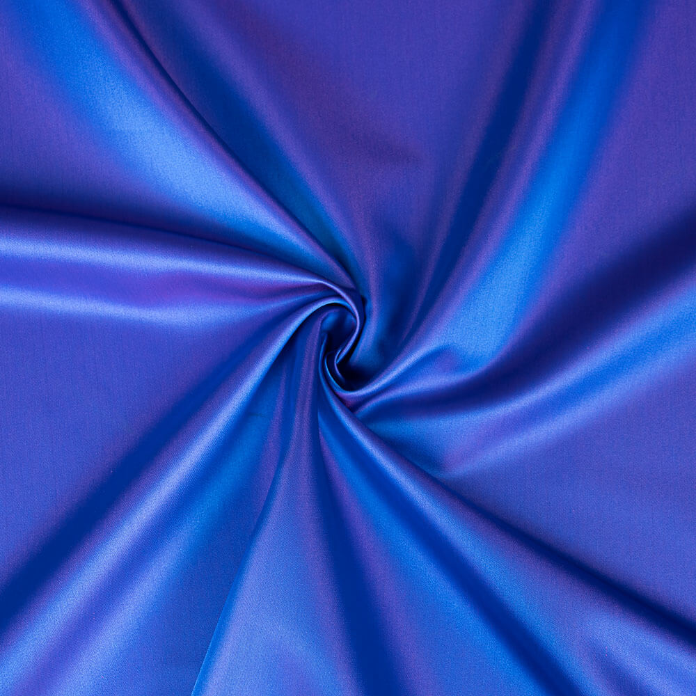 Raso Mikado Tornasol Azul-Fucsia - Ribes y Casals