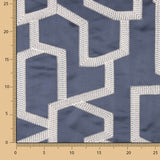 Raso Poliéster Bordado Marino - Ribes y Casals