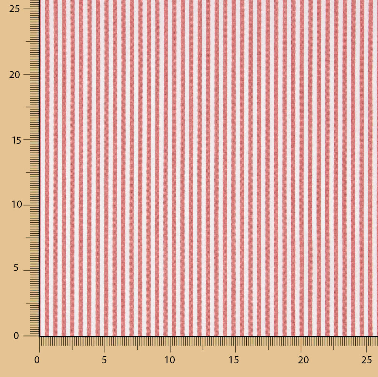 Raya Vichy Roja Medio - Ribes y Casals