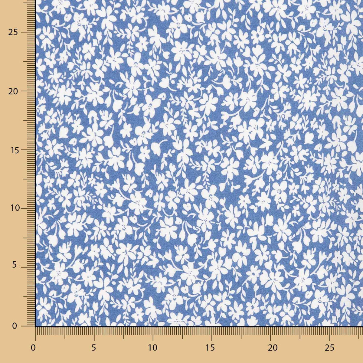 Viscosa Bosque Azul Denim - Ribes y Casals