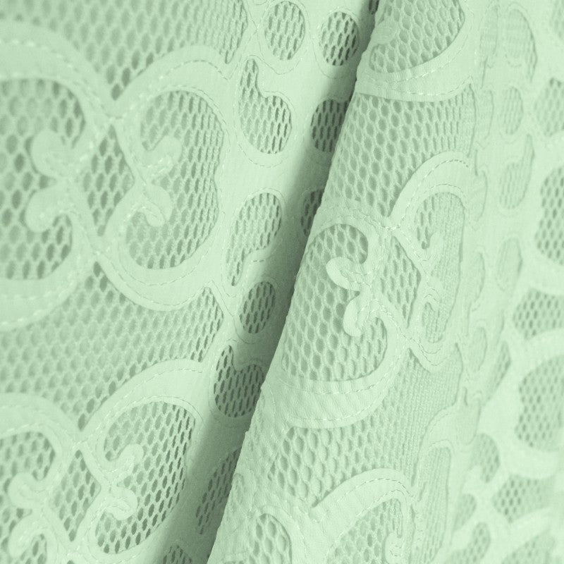 Retal Red Bordada Aguamarina 70x130 cm - Ribes y Casals