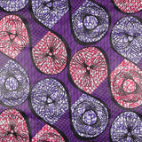 Retal Africana Wax Costa Marfil 150X110 cm - Ribes y Casals