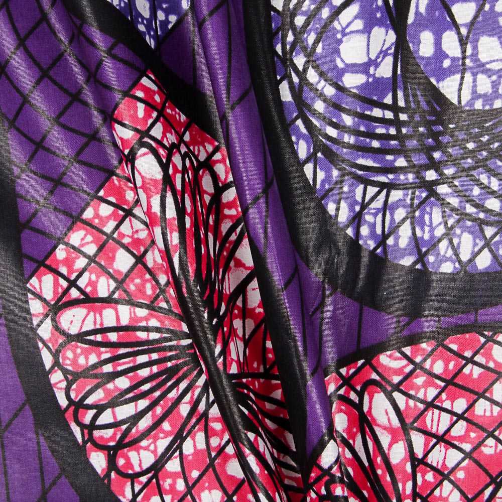 Retal Africana Wax Costa Marfil 150X110 cm - Ribes y Casals