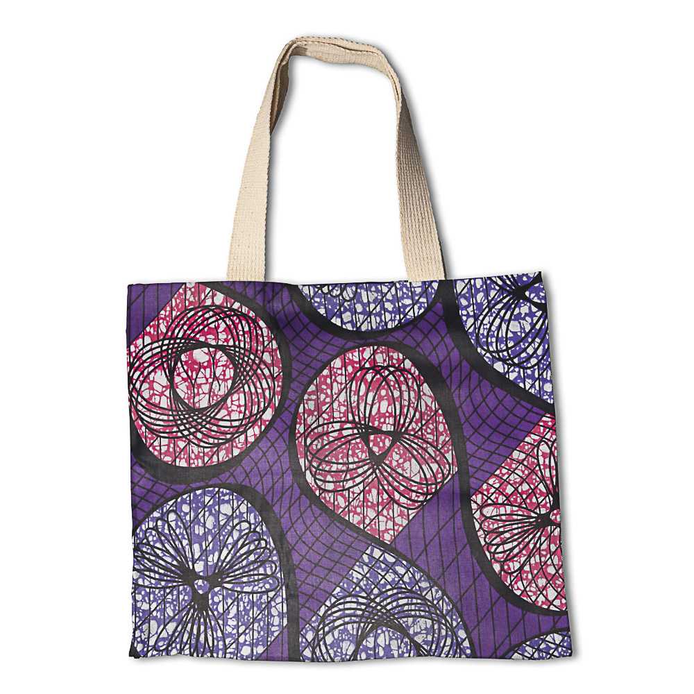 Retal Africana Wax Costa Marfil 150X110 cm - Ribes y Casals