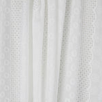 Retal Bordado Suizo Bayadera Blanco 180x130 cm - Ribes y Casals