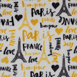 Retal Coralina Love France 100x150 cm - Ribes y Casals