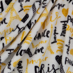 Retal Coralina Love France 100x150 cm - Ribes y Casals