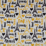 Retal Coralina Love France 100x150 cm - Ribes y Casals