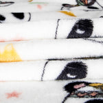 Retal Coralina Pandas Blanca 70x150 cm - Ribes y Casals