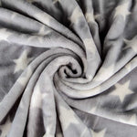 Retal Coralina Stars Gris 100x160 cm - Ribes y Casals