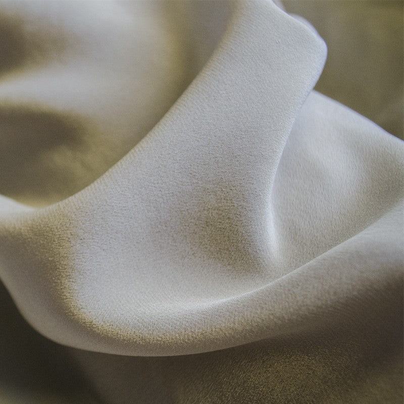 Retal Crepe Seda Natural Beige 50x135 cm - Ribes y Casals