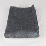 Retal Lana Espiga Foil Gris 150x150cm - Ribes y Casals