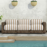 Lona Exterior Teflón Rayas Arena 320cm - Ribes y Casals