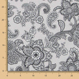 Retal Loneta Mandala Gris 50x280 cm - Ribes y Casals