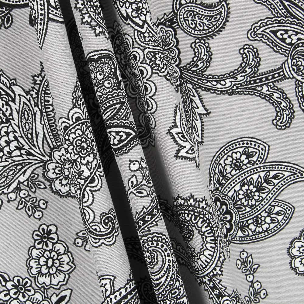 Retal Loneta Mandala Gris 50x280 cm - Ribes y Casals