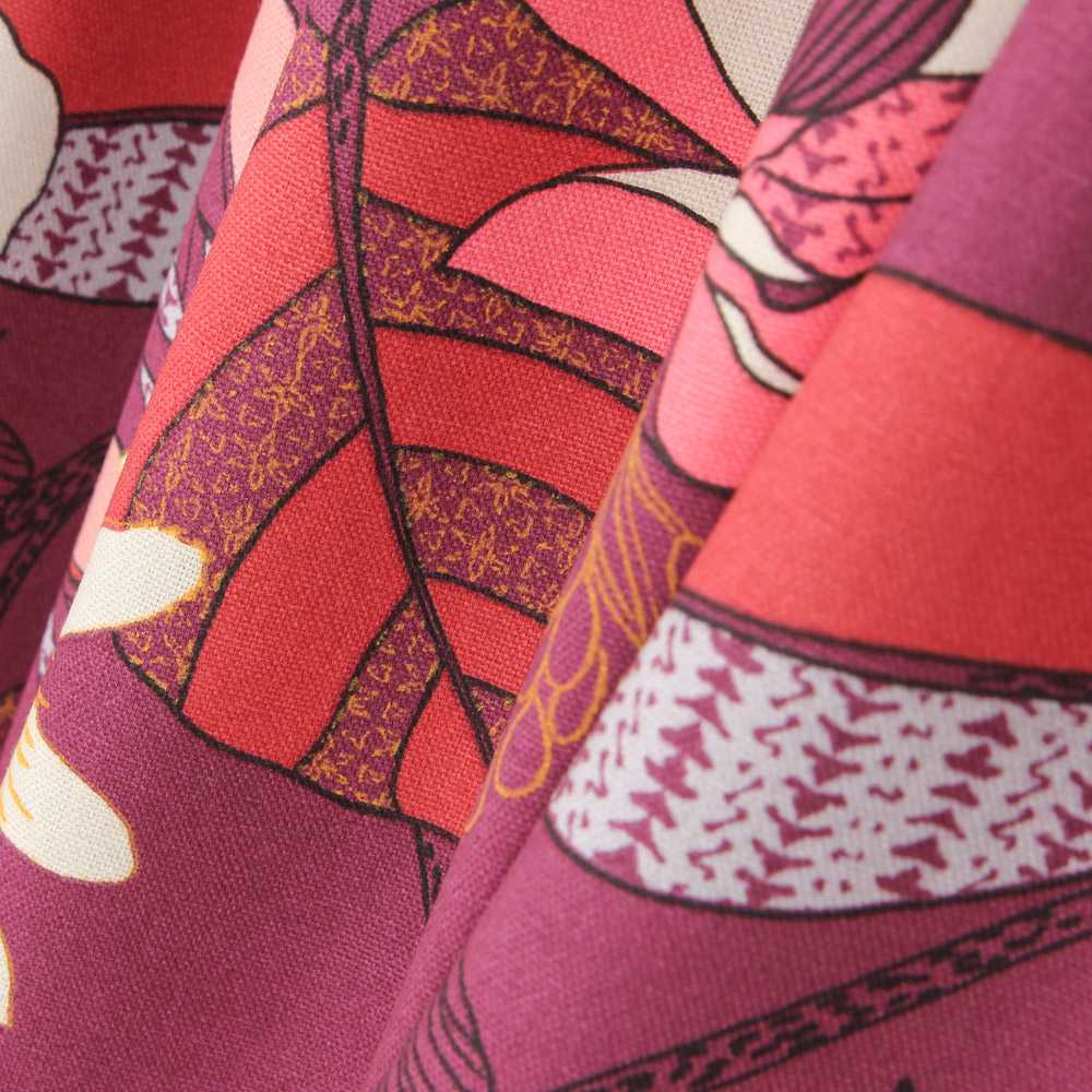 Retal Loneta Panamá Hibiscus 100x145 cm - Ribes y Casals