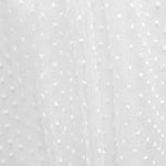 Retal Organza Poliéster Plumeti Blanco 300x160 cm - Ribes y Casals