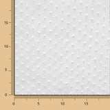 Retal Organza Poliéster Plumeti Blanco 300x160 cm - Ribes y Casals