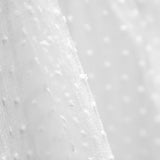 Retal Organza Poliéster Plumeti Blanco 300x160 cm - Ribes y Casals