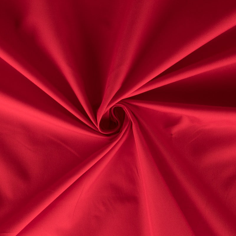 Retal Popelín Flamenca Liso Rojo 60x160 cm - Ribes y Casals