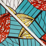 Retal Tela Africana Wax Tanzania 200x110 cm - Ribes y Casals