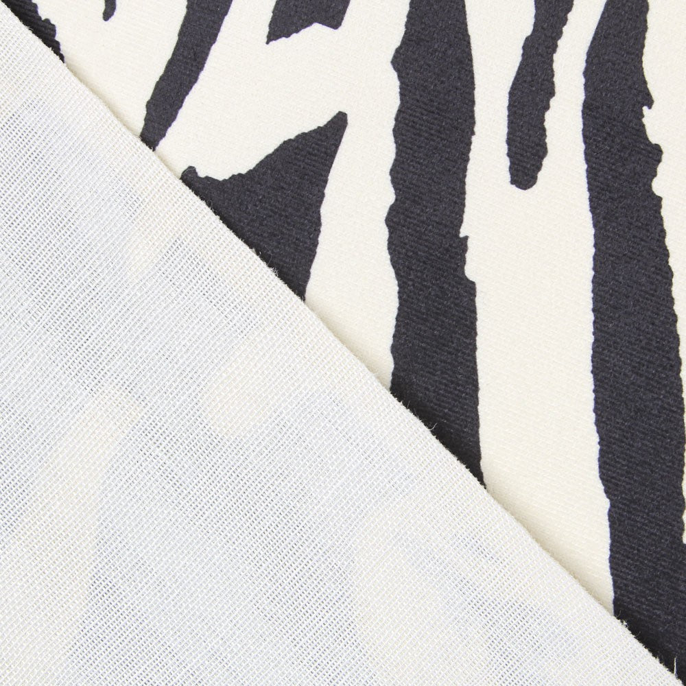 Retal Terciopelo Tapicería Cebra 50x145 cm - Ribes y Casals