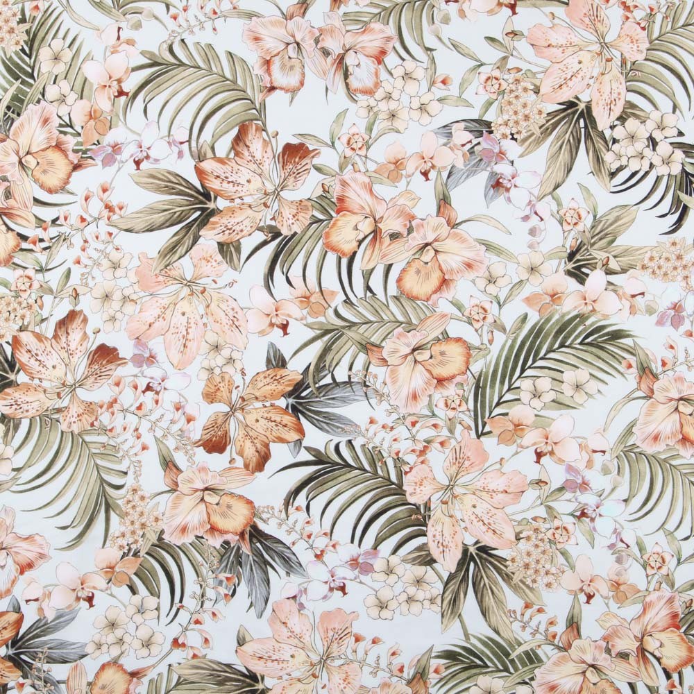 Retal Viscosa Tropical Celeste 200x145 cm - Ribes y Casals