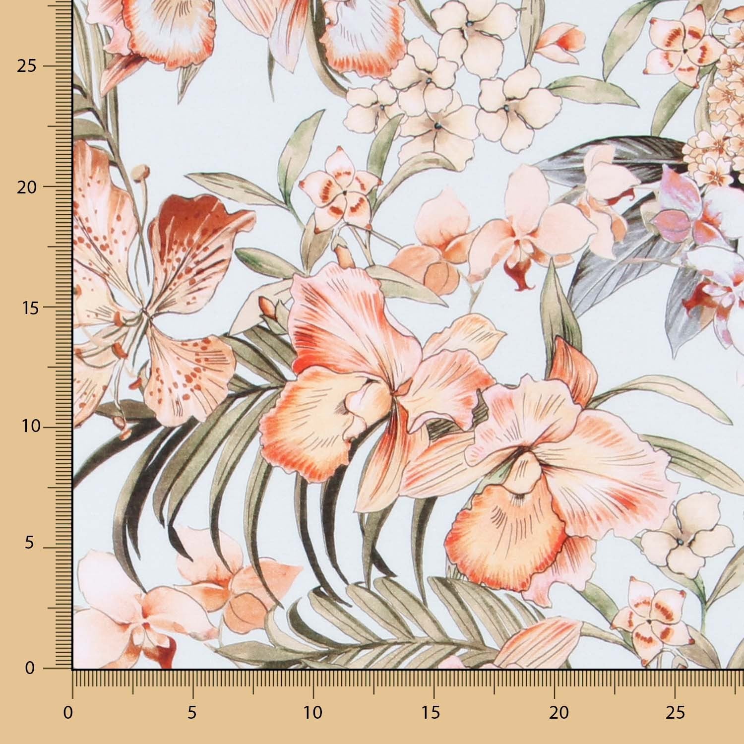 Retal Viscosa Tropical Celeste 200x145 cm - Ribes y Casals