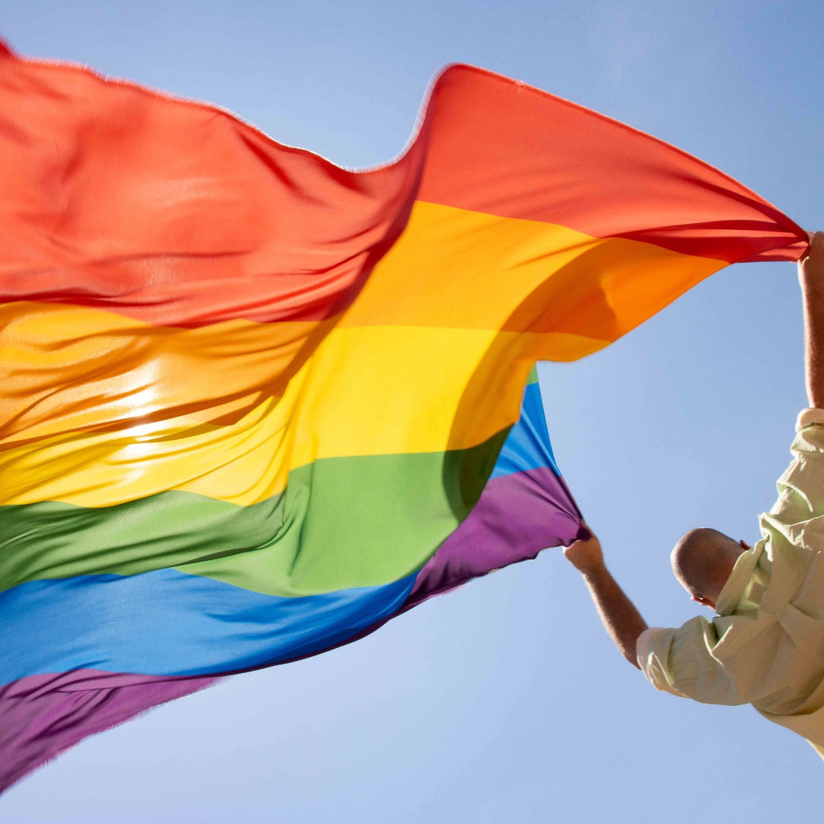 Bandera Orgullo Arcoiris Brillante - Ribes y Casals