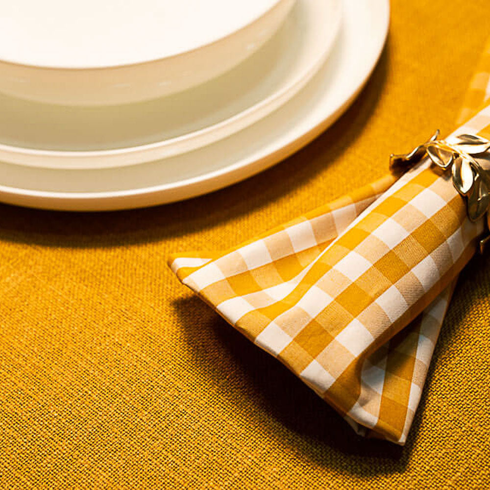 Lino Grueso Hogar Cúrcuma - Ribes y Casals