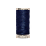 Hilo para Acolchar y Patchwork Gütermann 200 m Azul Marino 5322 - Ribes y Casals