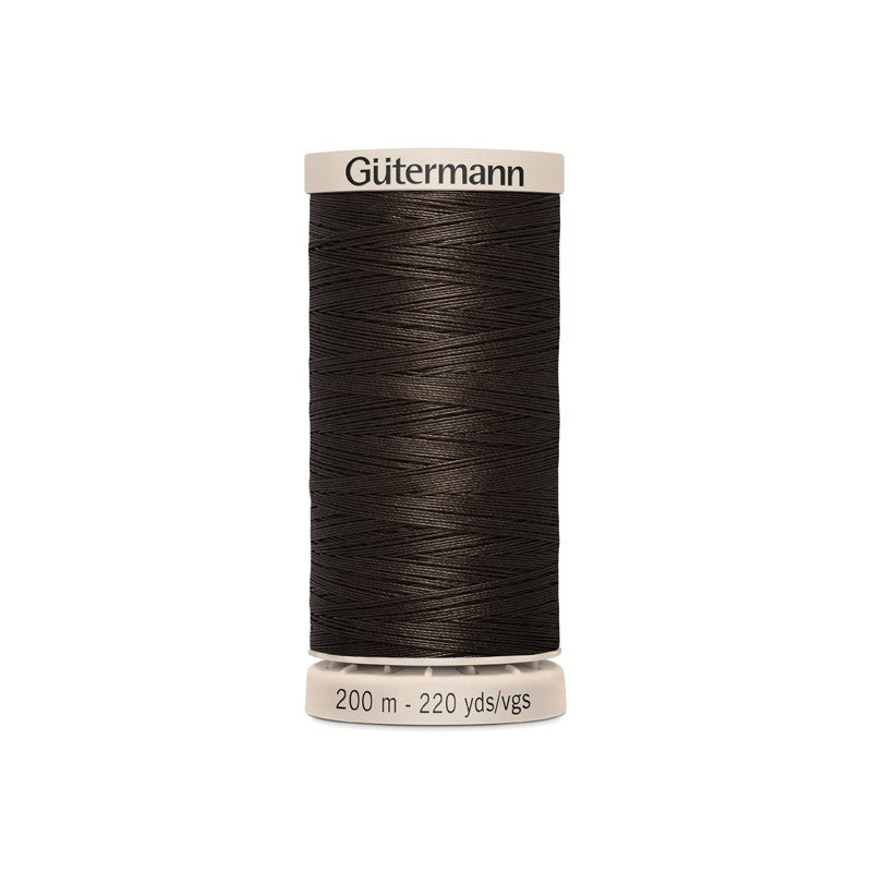 Hilo para Acolchar y Patchwork Gütermann 200 m Marrón Oscuro 1712 - Ribes y Casals