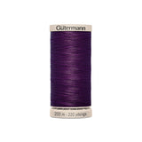 Hilo para Acolchar y Patchwork Gütermann 200 m Morado 3832 - Ribes y Casals