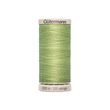 Hilo para Acolchar y Patchwork Gütermann 200 m Verde Lima Suave 9837 - Ribes y Casals