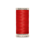 Hilo para Acolchar y Patchwork Gütermann 200 m Rojo 1974 - Ribes y Casals