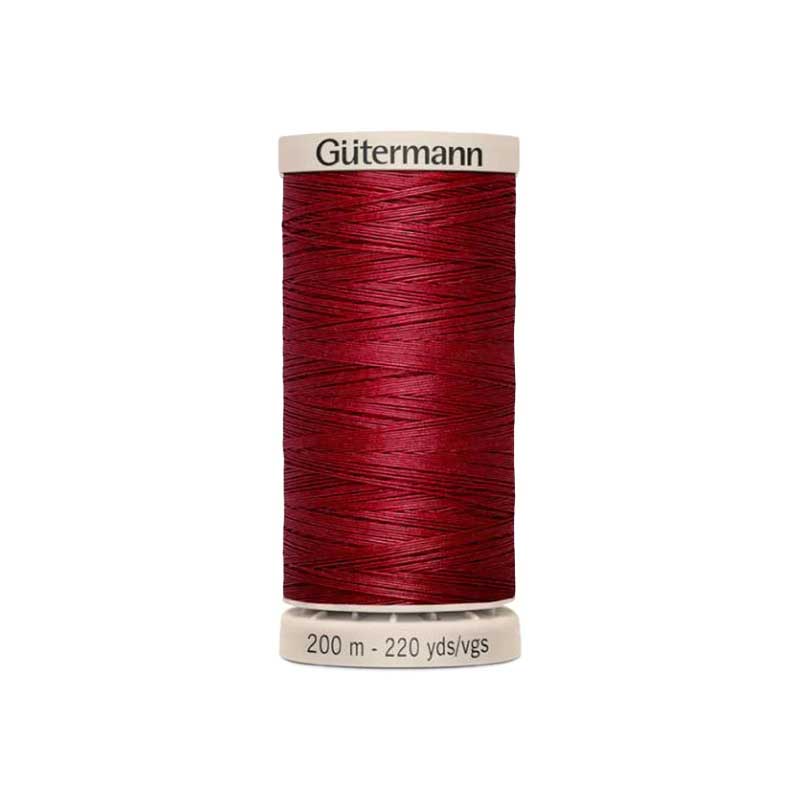 Hilo para Acolchar y Patchwork Gütermann 200 m Rojo Cereza 2453 - Ribes y Casals