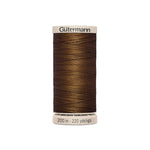 Hilo para Acolchar y Patchwork Gütermann 200 m Marrón 1633 - Ribes y Casals