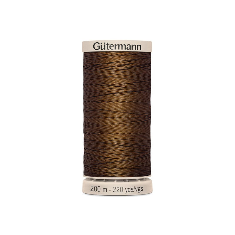 Hilo para Acolchar y Patchwork Gütermann 200 m Marrón 1633 - Ribes y Casals